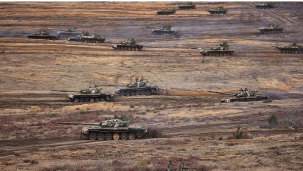 واشنطن: بوتين حشد على حدود أوكرانيا 100% تقريباً من القوات اللازمة للغزو