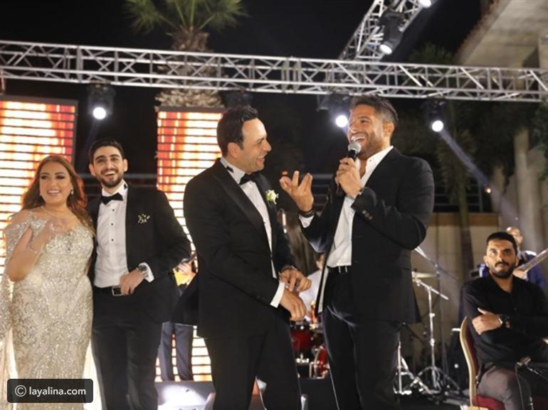 بالصور  ..  نجوم الفن يحييون زفاف ابن مصطفى قمر و حضور ملفت لنجوم التسعينيات