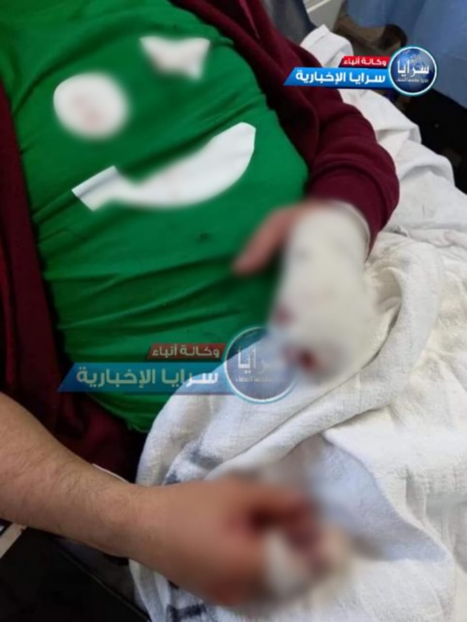 القبض على الشخص الذي اعتدى على موظف "كريم بوكس" بمرج الحمام و قطع أصابعه  ..  صور و فيديو 