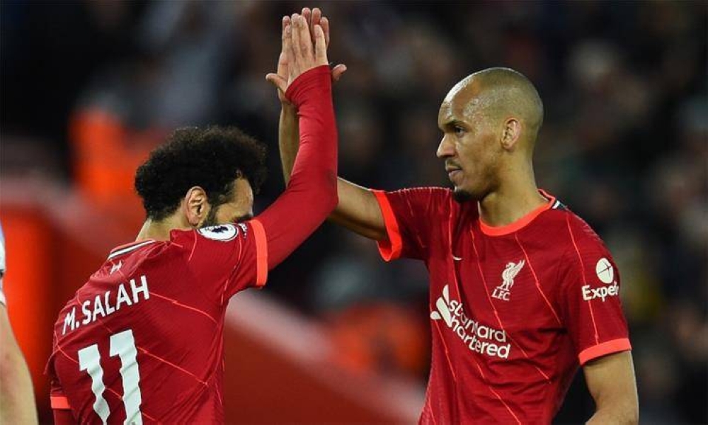 صلاح يودع فابينيو بكلمات مؤثرة