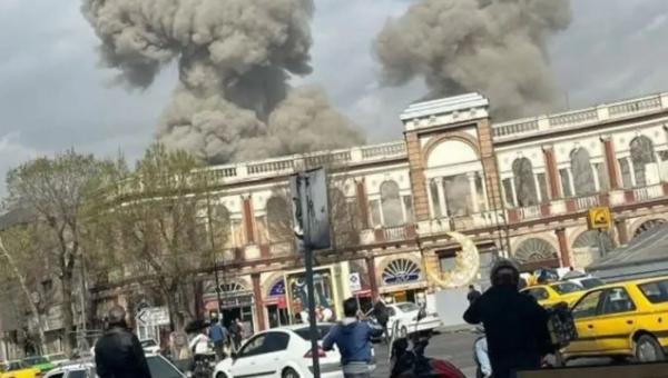 انفجارات تهز عدة مدن إيرانية ..  قم وأصفهان وكرمانشاه وكرج بين المناطق المتأثرة