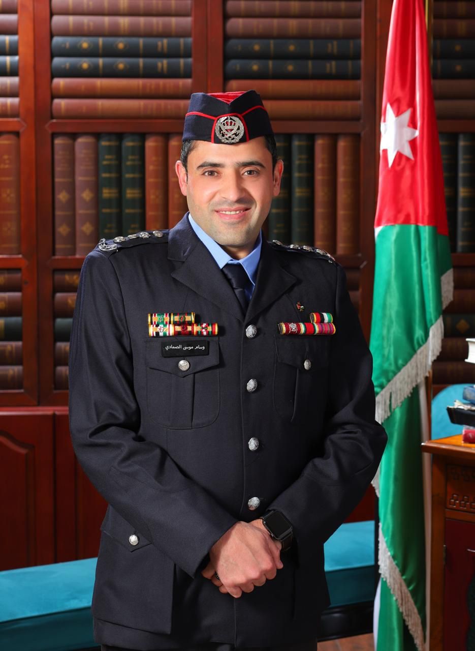النقيب وسام الصمادي  ..  مبارك الترفيع