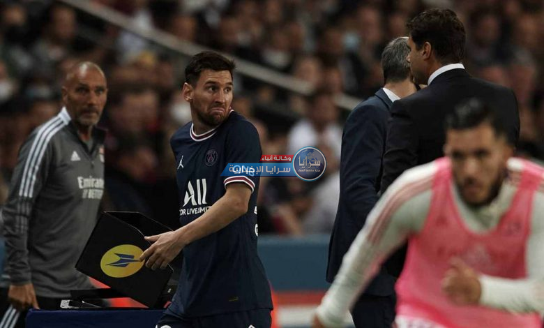 فيديو – ميسي ينهار غضبًا على بوتشتينو بعد تبديله