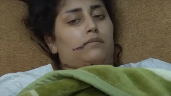 عراها من ملابسها وسط الشارع ..  عراقي يطعن طليقته 31 مرة - فيديو 