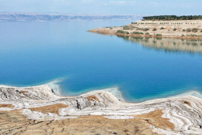 الهطولات المطرية الاخيرة ..  تعيد الأمل للبحر الميت