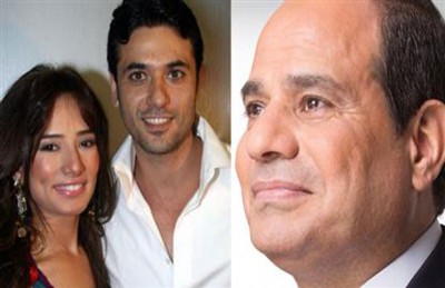 الفنان أحمد عز يستنجد بالسيسي لإسقاط نسب توأم زينة