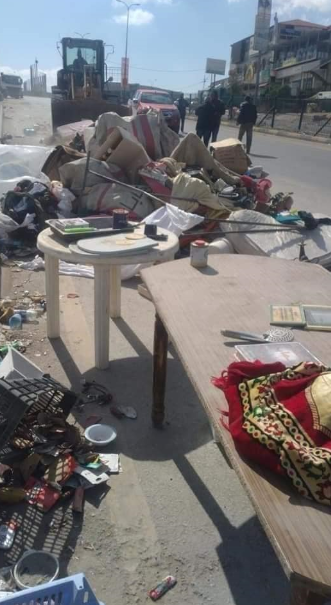 مواطنون يسألون عبر "سرايا": لماذا انتظرت بلدية الزرقاء الحظر الشامل لإزالة البسطات ؟  .. صور 