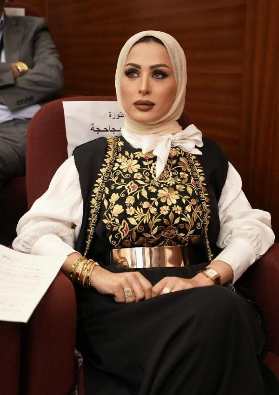الدكتورة دعاء احمد الحجاحجة  ..  مبارك 