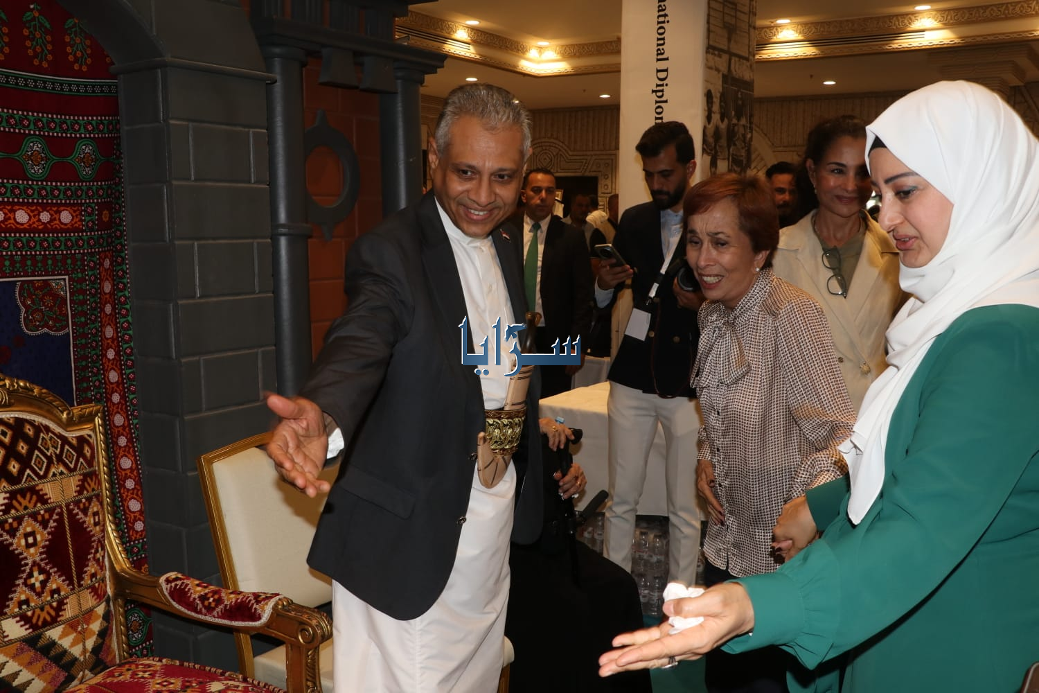 الأميرة بسمى ترعى افتتاح بازار السلك الدبلوماسي الدولي