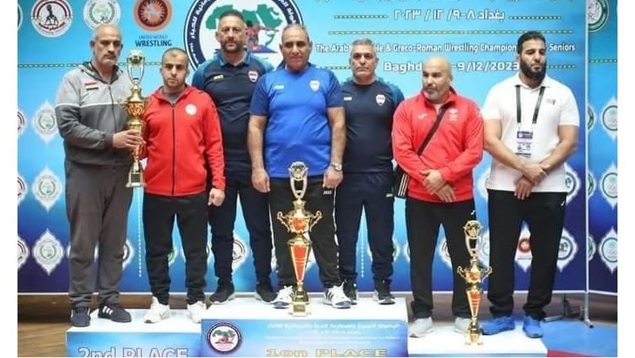 4 ميداليات للمصارعة "الحرة" في البطولة العربية