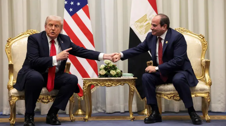 السيسي شاكراً ترامب: مستعدون للتعاون مع دول حوض النيل