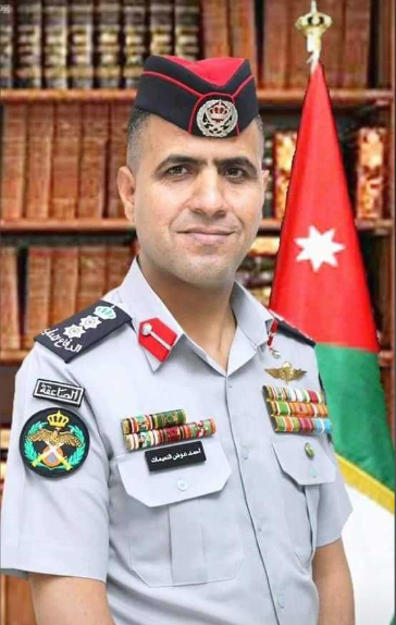 العقيد الركن احمد عوض النعيمات  .. مبارك   