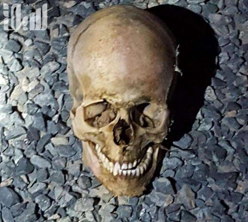 الشرطة تؤكد العثور على جمجمة إنسان في مكة