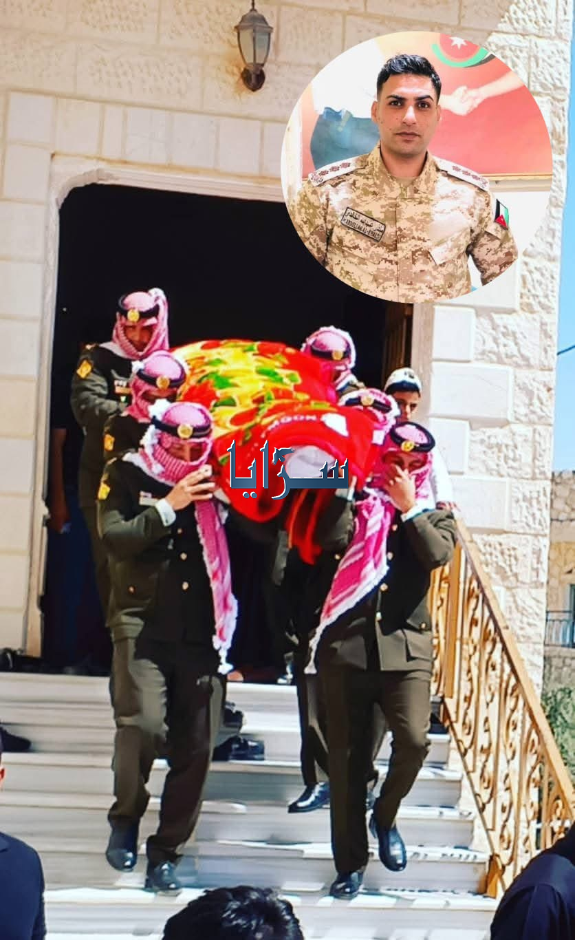 بالصور  .. تشييع جثمان النقيب منذر عبدالله علي الدليجم بني خالد