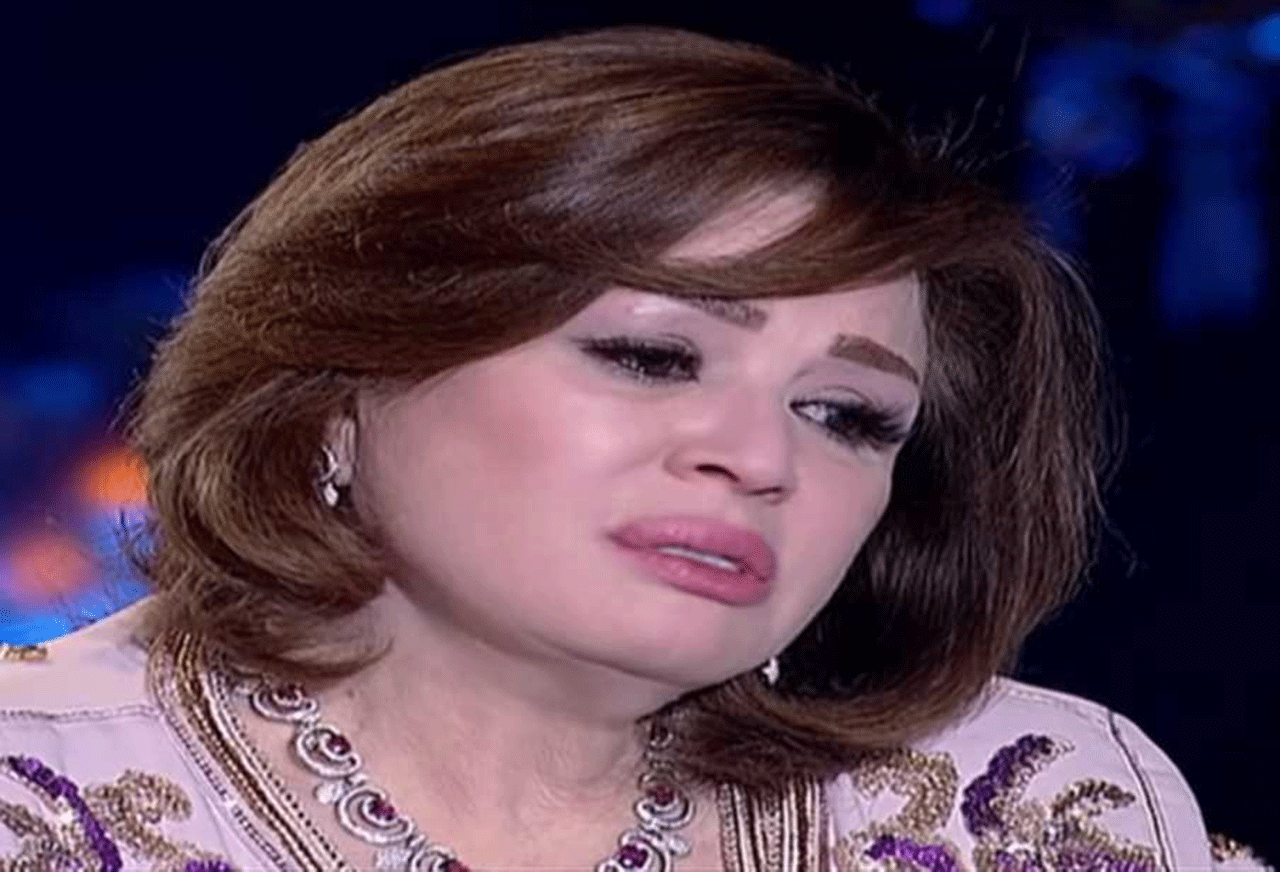 إلهام شاهين تبكي على الهواء لهذا السبب