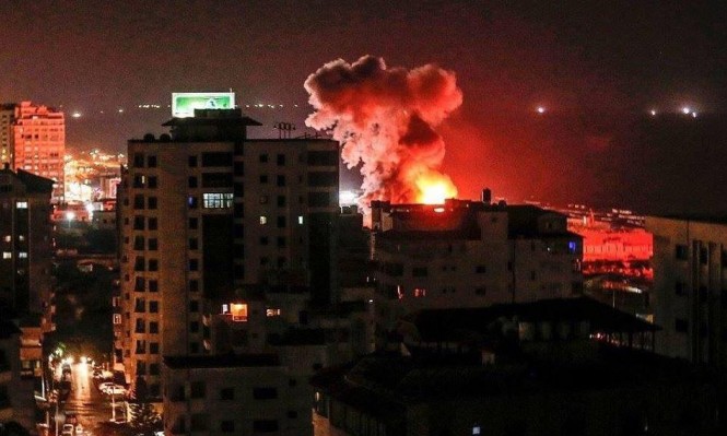 جيش الاحتلال يقصف موقعا للفصائل وسط قطاع غزة