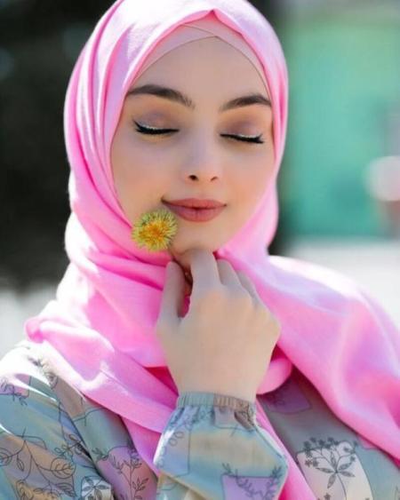 لفات حجاب للوجه الدائري بالخطوات