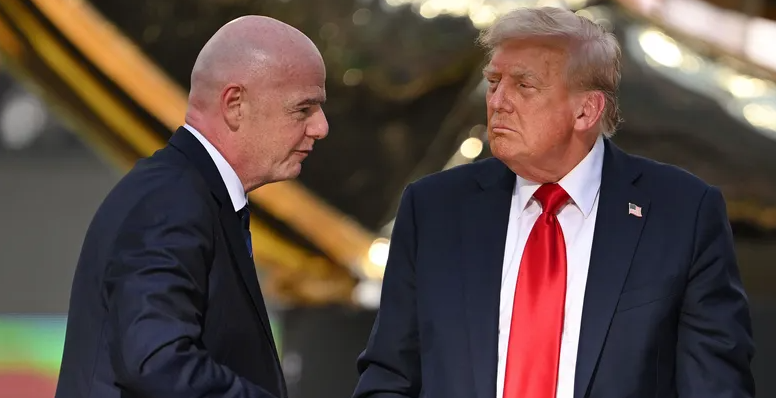 "مدح ترامب" يضع إنفانتينو في ورطة ..  هل يواجه تحقيقا رسميا؟