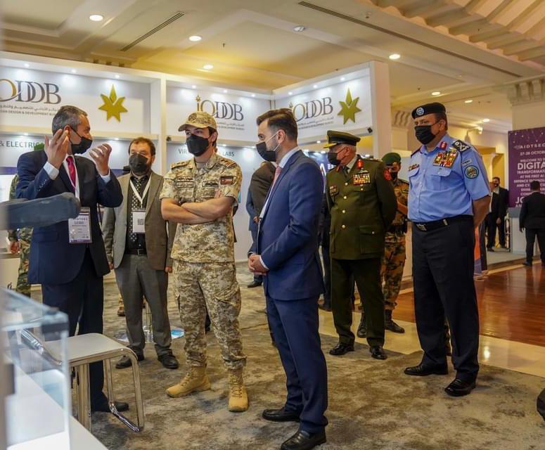 المركز  الأردني للتصميم والتطوير(جودبي)  يشارك في معرض الذكاء الاصطناعي لتكنولوجيا الدفاع والأمن السيبراني   (AIDTSEC 2021)