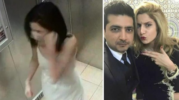 بالفيديو  ..  كاميرا مراقبة تفضح فتاة مغربية ادعت تعرضها للتعنيف من زوجها  ..  لن تصدق مافعلته  