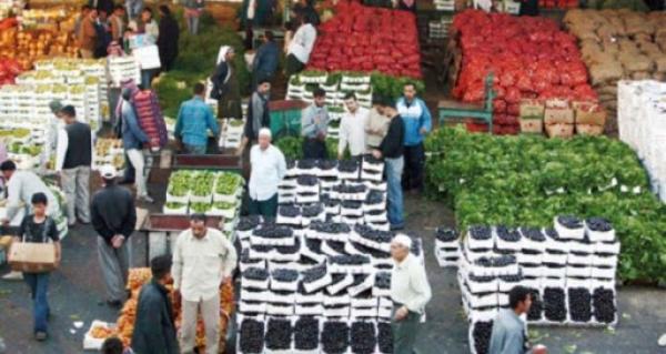 400 طن خضار ترد لسوق العارضة المركزي الاحد