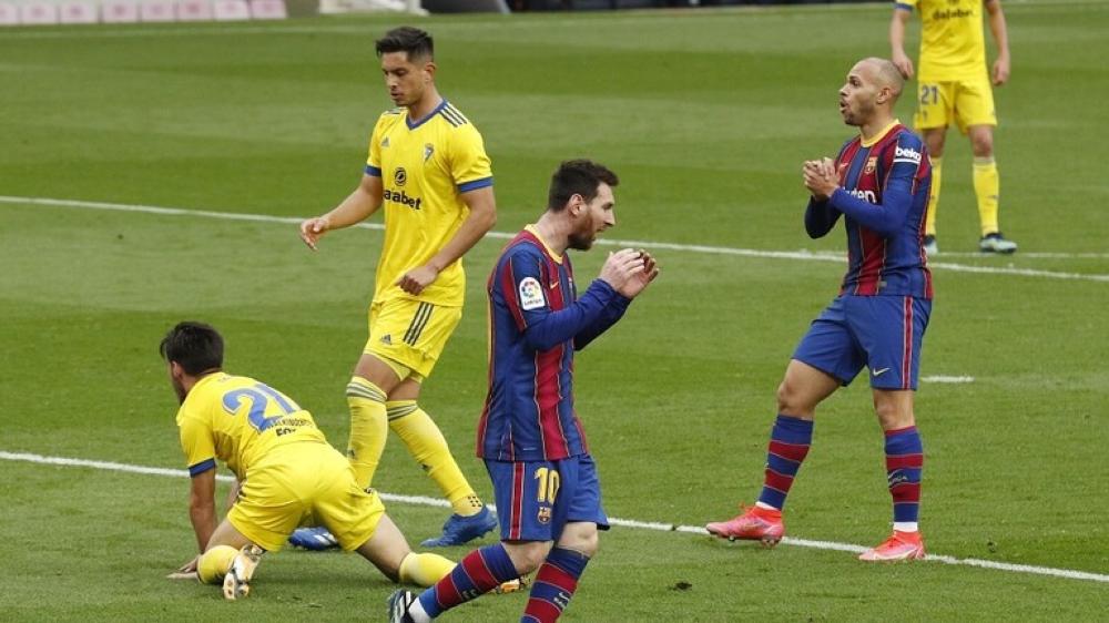 قاديش يعمق جراح برشلونة ويفسد فرحة ميسي