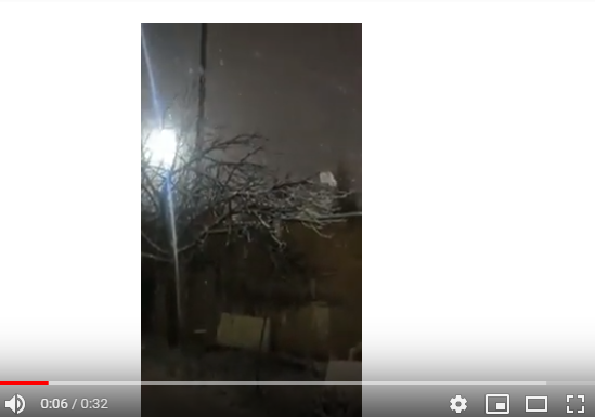 بالفيديو  .. تساقط كثيف للثلوج في الطفيلة 