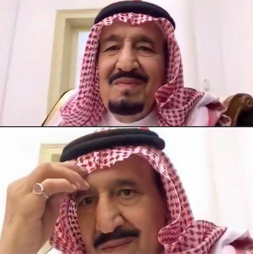 أثارت جدلاً في السعودية  ..  هل حقاً التقط الملك سلمان صورة "سيلفي"؟  ..  صور و فيديو