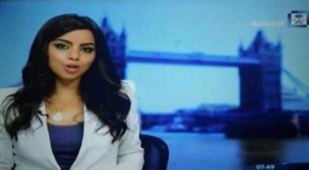 ظهور مذيعة سعودية غير محجبة يثير جدلا في السعودية " صورة "