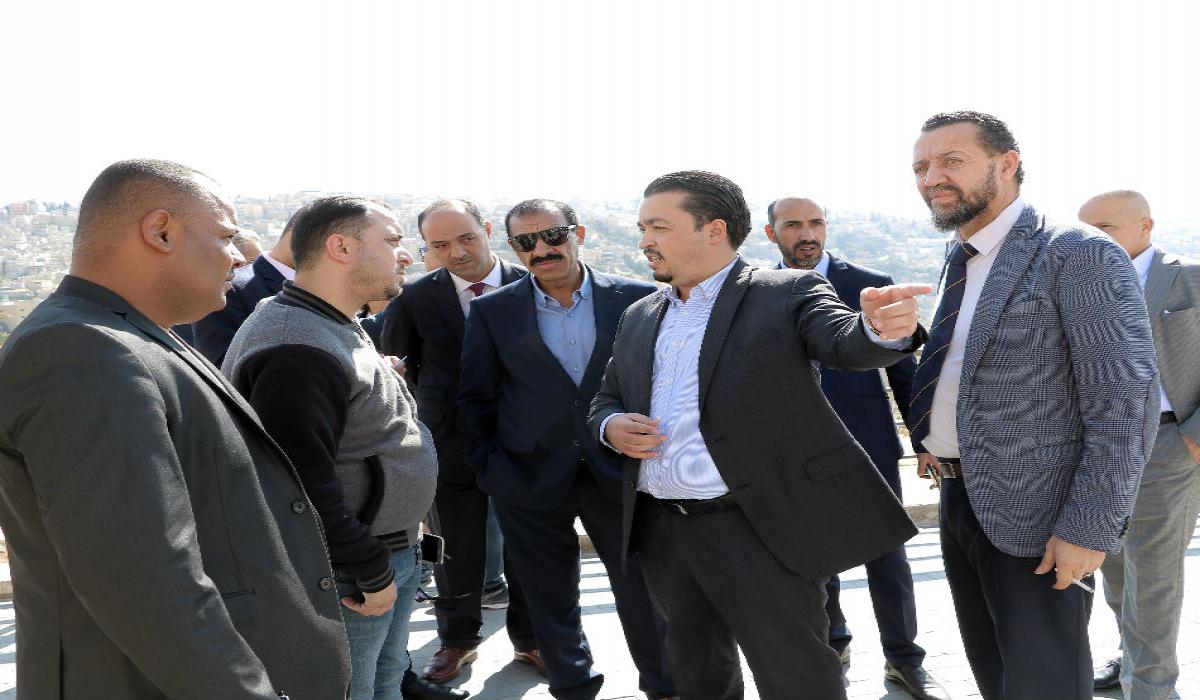 لجنة السياحة والآثار النيابية تقوم بزيارة تفقدية مفاجئة الى موقعي جبل القلعة والمدرج الروماني