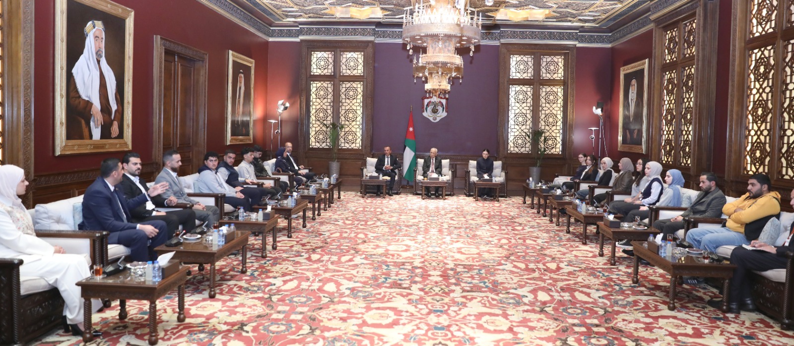 العيسوي يلتقي وفداً شبابياً من جمعية الملتقى الوطني للتوعية والتطوير 