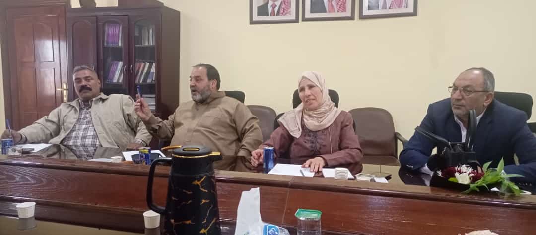 بمناسبة يوم المرأة العالمي ..  رئيس واعضاء بلدية الخالدية يهنئون جلالة الملكة ويكرمون سيدات المجلس البلدي