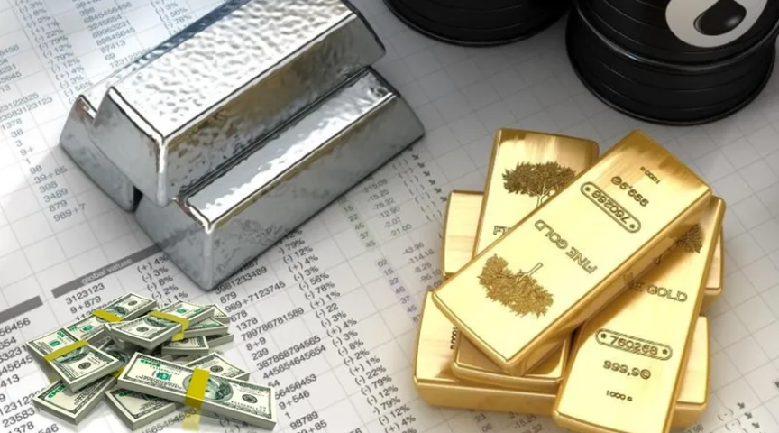 انخفاض أسعار الذهب والفضة والنفط عالميا مع استقرار الدولار