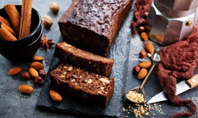 كيكة الشوفان الصحية بالمكسرات للرجيم