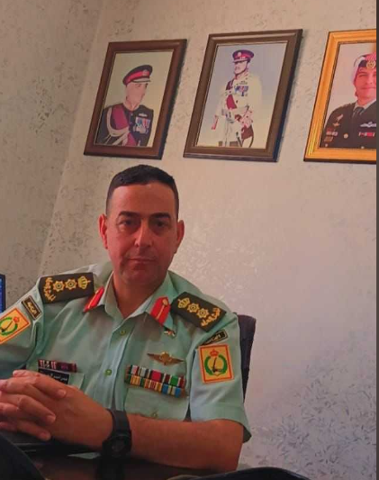 العقيد الركن عمر احمد النعيمات  .. مبارك