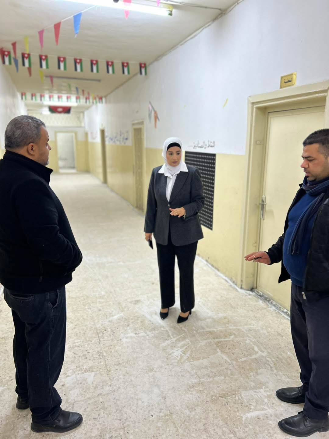 السواريس تتابع أعمال الصيانة في مدرسة سلبود للبنين وتطّلع على نسب الإنجاز