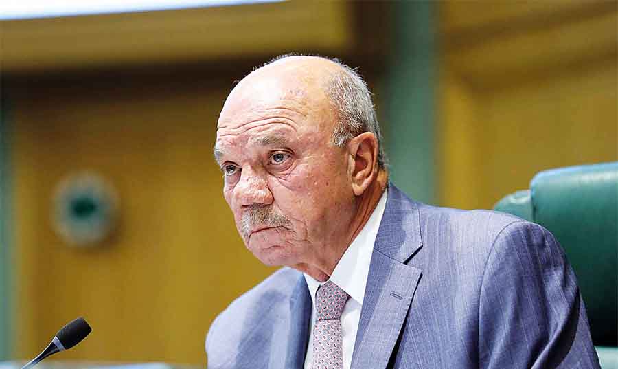  رئيس مجلس الاعيان يثمن إعلان ولي العهد إعادة تفعيل "خدمة العلم"