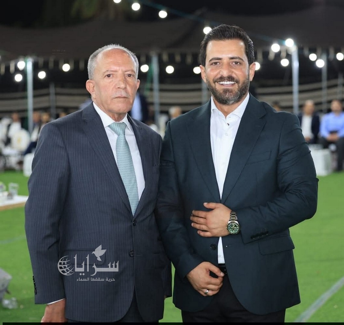 النائب السابق  ناجح العدوان يحتفل بزفاف نجله المحامي سهم