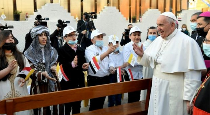 بايدن يشيد بزيارة البابا "التاريخية" إلى العراق والتي تبعث بـ"رسالة مهمة"