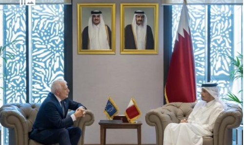 رئيس الوزراء القطري: الاحتلال يرتكب فظائع ومذابح في غزة