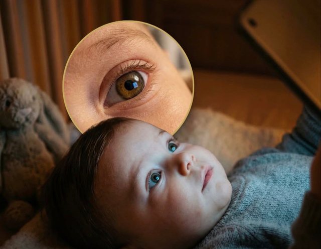 تشير دراسة جديدة الى ان تعريض الرضع للشاشات قبل سن ال 2 قد يسبب تلفا دائما في الدماغ 