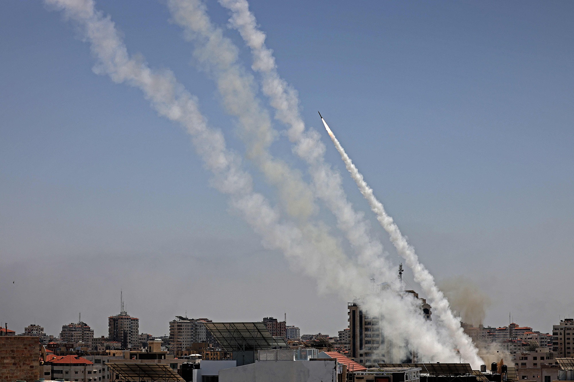 11 ألف صاروخ أطلق من غزة باتجاه الأراضي المحتلة منذ السابع من أكتوبر