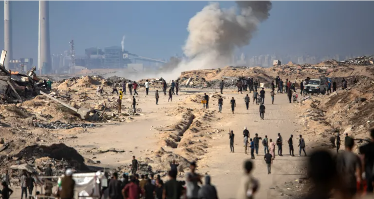 مجزرة جديدة بحق المجوعين قرب مركز مساعدات في غزة