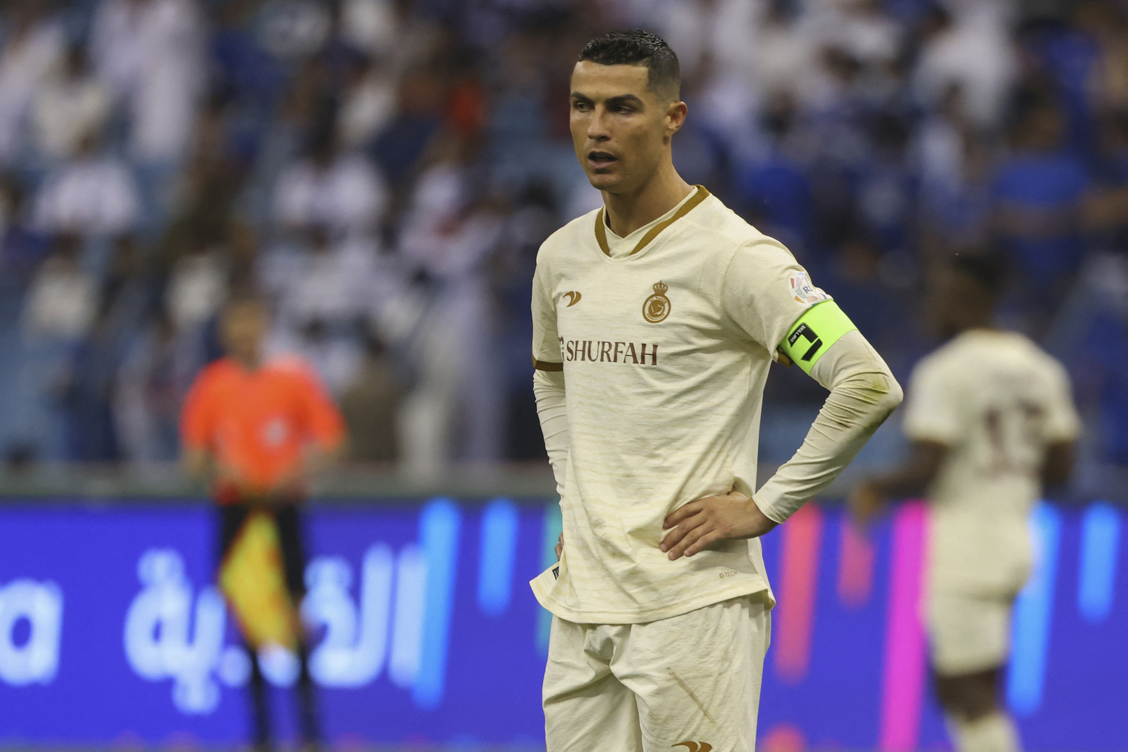 حركة خادشة للحياء من رونالدو لجماهير الهلال السعودي
