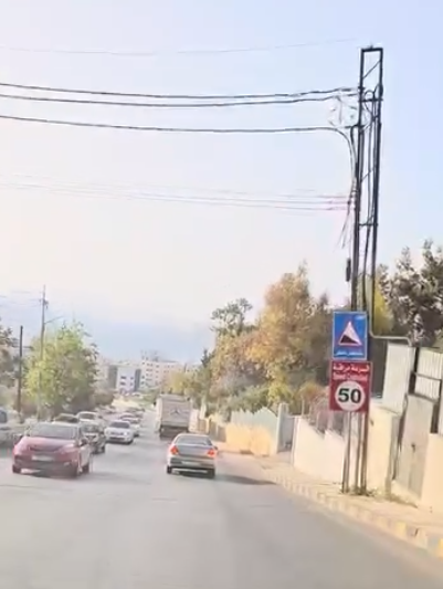 كاميرا مخالفات مرورية في منطقة نزول الإرسال بصويلح