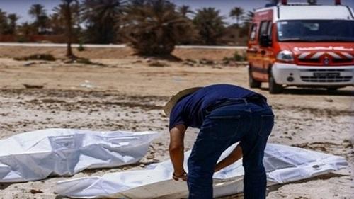 غرق 61 شخص قرب السواحل التونسية