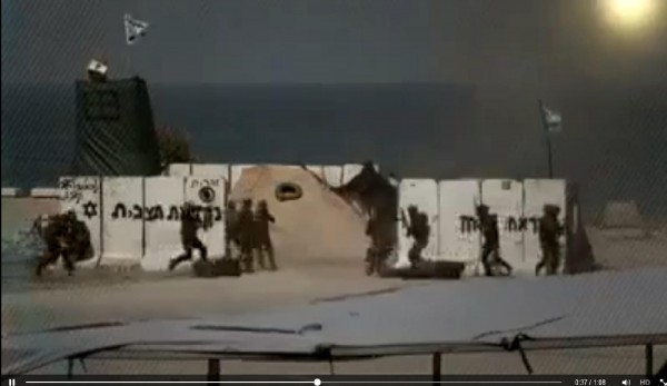 بالفيديو ..  تدريبات شرطة ‫غزة تحاكي خطف جنود إسرائيليين