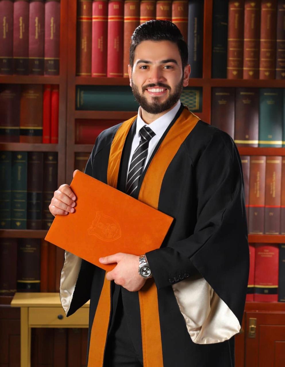 محمود القضاة  .. مبارك التخرج 