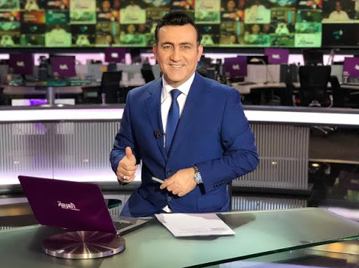 إعلامي ابراهيم بدر ينعي زميلته بعد وفاتها بسبب الكورونا 