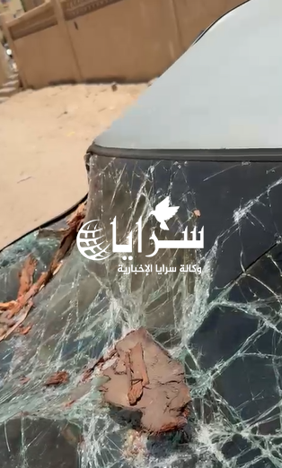 بالفيديو والصور ..  سقوط شجرة يتسبب بأضرار جسيمة لسيارة مواطن في العقبة